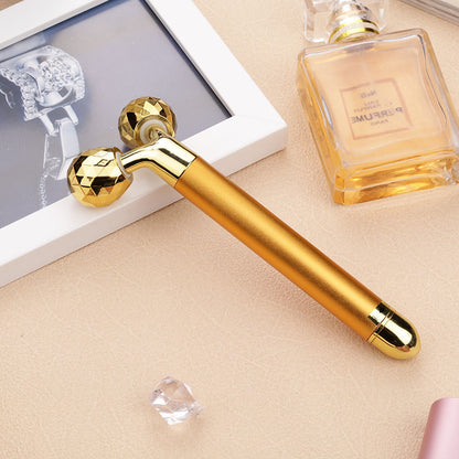 Electric roller thin face instrument gold stick