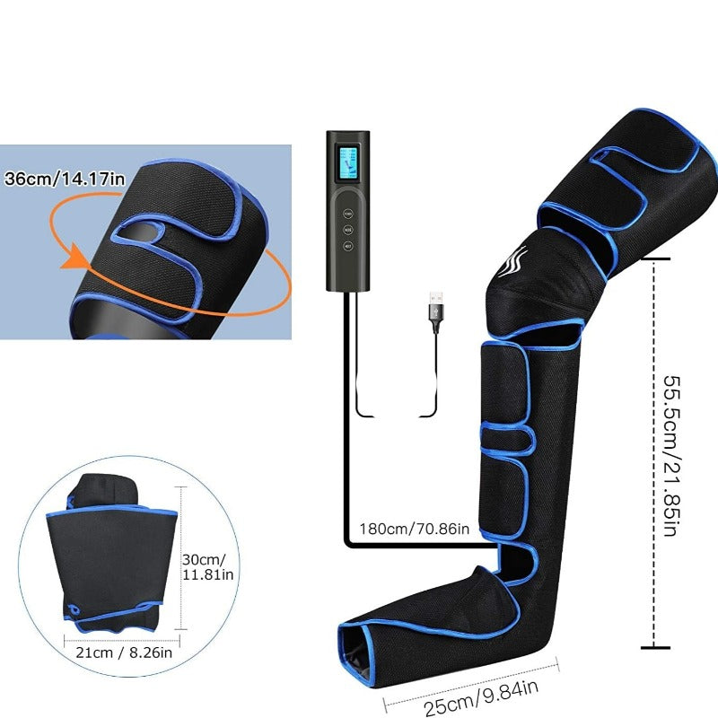 Pneumatic Leg Massager Promotes Blood Circulation