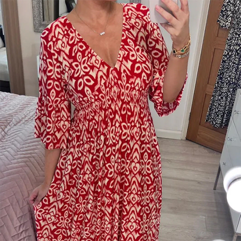 Loose All-match Long Dress