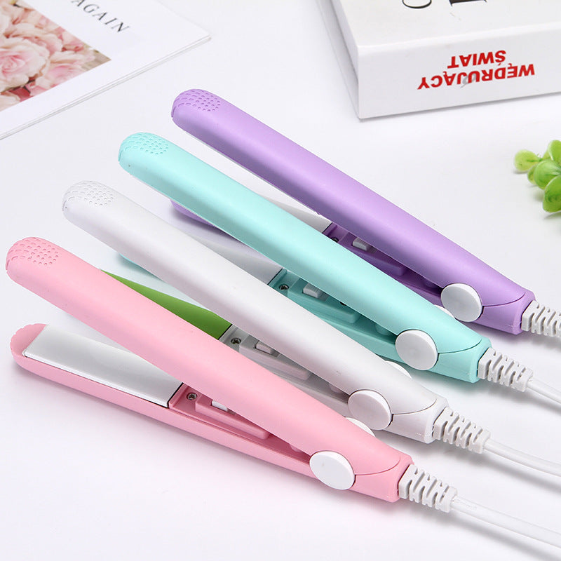 Cartoon Hair Straightener Splint Mini Student Small Power