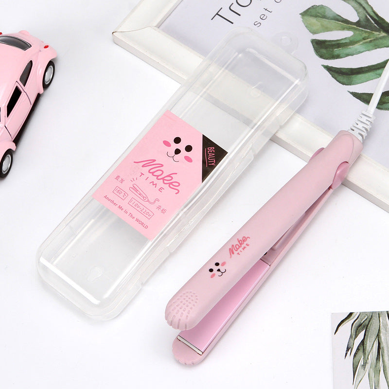 Cartoon Hair Straightener Splint Mini Student Small Power