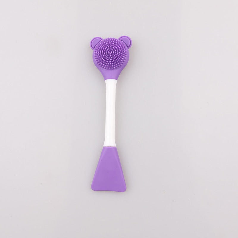 Silicone Brush Double-headed Makeup Brush